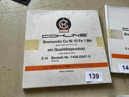 5 m Kupfer/Nickel Bremsleitung 5 m Kupfer/Nickel Bremsleitung