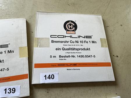 5 m Kupfer/Nickel Bremsleitung 5 m Kupfer/Nickel Bremsleitung