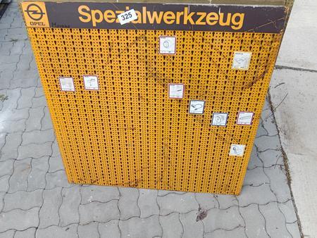 6 Stück Opel Werkzeugwände 6 Stück Opel Werkzeugwände