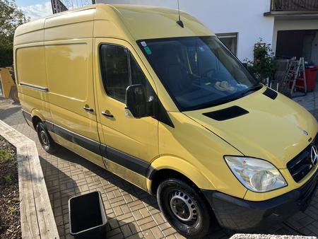MERCEDES SPRINTER Type 313 CDI mit Anhängekupplung, BJ 05/2007, gelb, Diesel, 95 kW, Klima, ca. 349.000 km, Pickerl gültig bis 05/2025, Rückfahrkamera MERCEDES SPRINTER Type 313 CDI mit Anhängekupplung, BJ 05/2007, gelb, Diesel, 95 kW, Klima, ca. 349.000 km, Pickerl gültig bis 05/2025, Rückfahrkamera