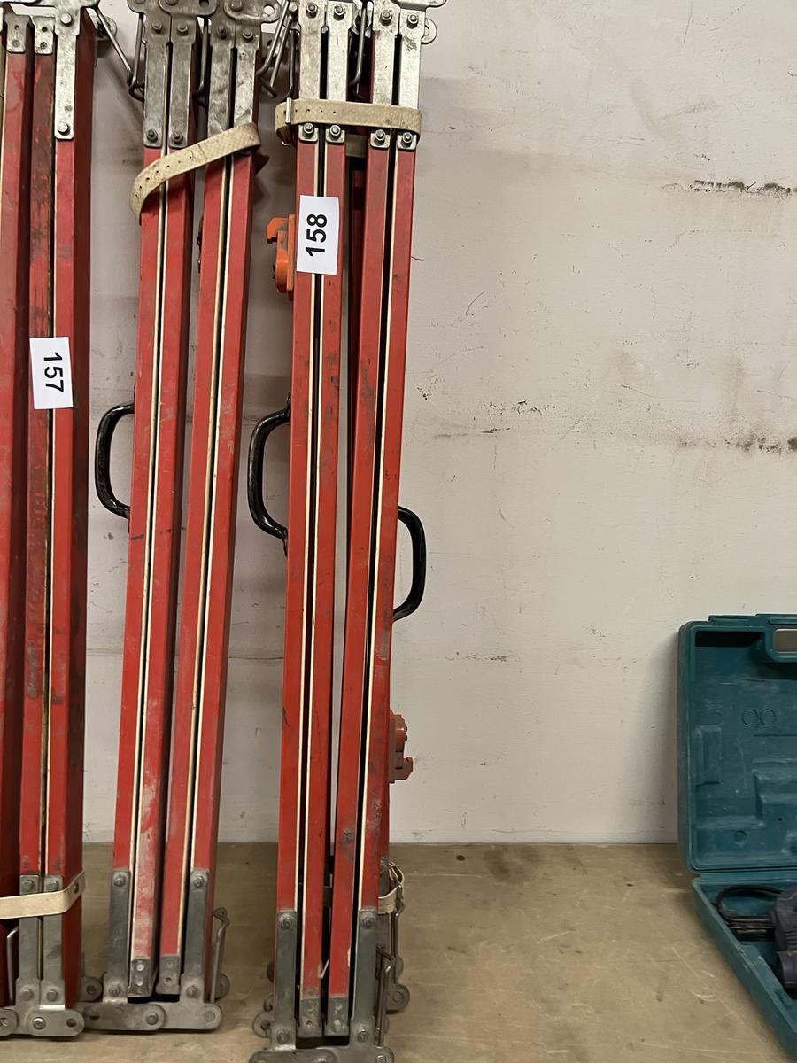 2 Stück Nivellierlatten klappbar