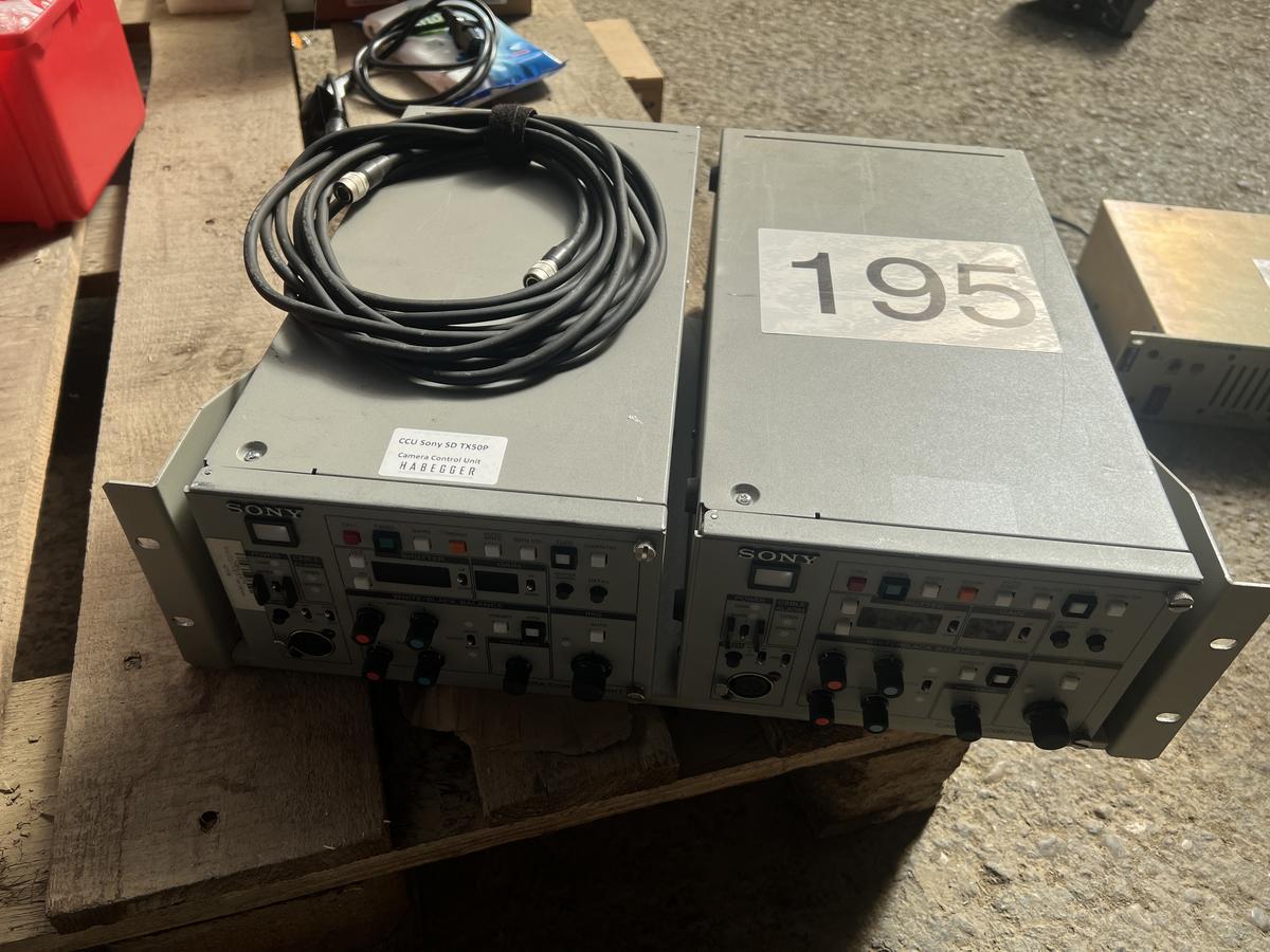 2 x Sony CCU TX50P?d=2025-05-22 00:14:00