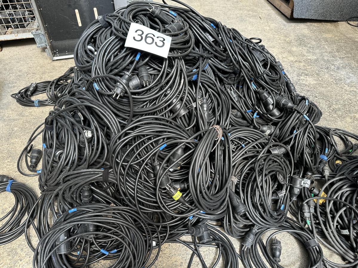 Schuko cable 10m H07RN-F 3G1,5 abbr. 190pcs.