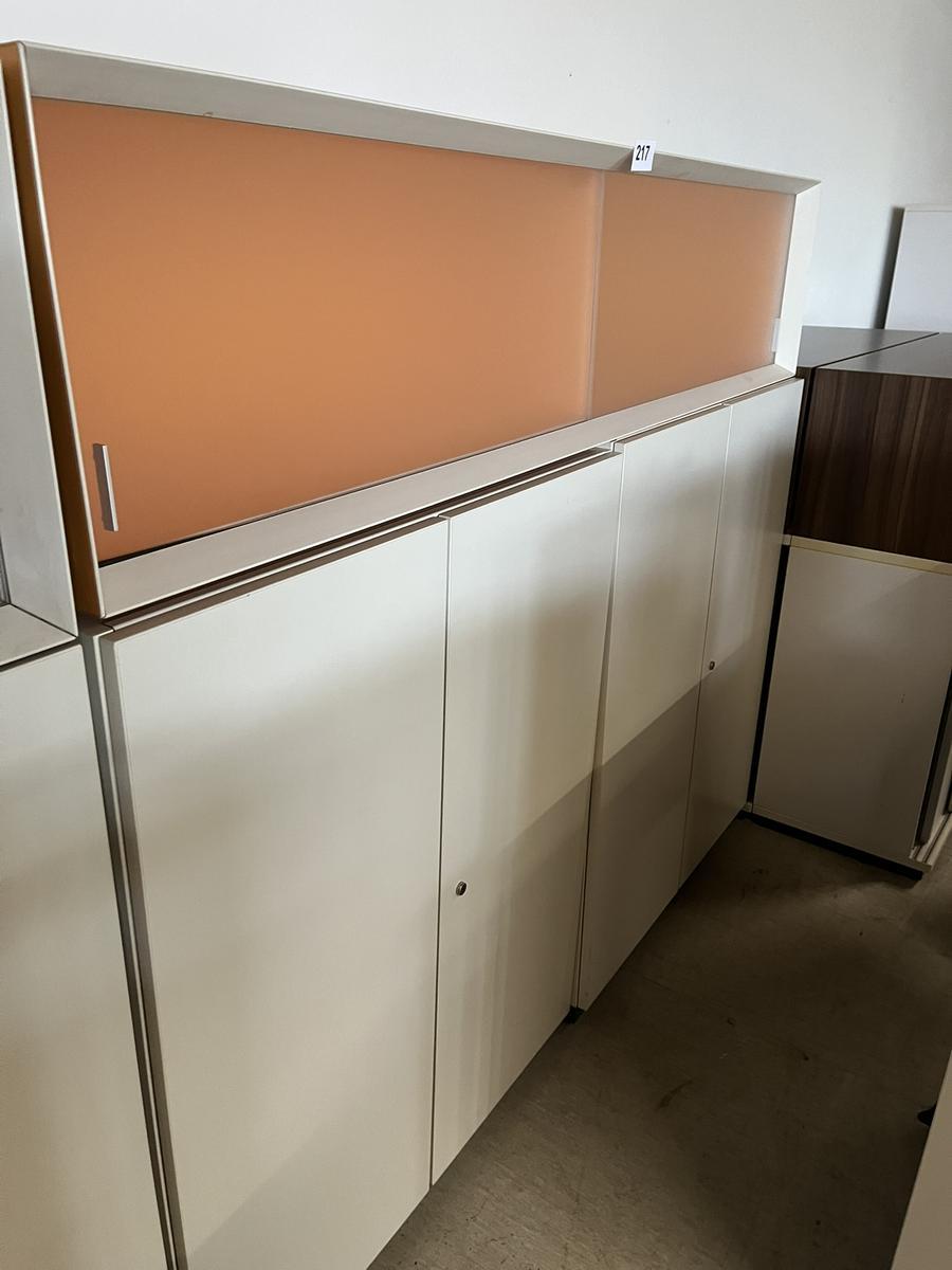 BENE Aktenschrankmodule 2 Stk.90/110 cm jeweils mit Doppeltüre plus Aufsatzelement ca. 180/154 cm?d=2025-05-21 18:28:17
