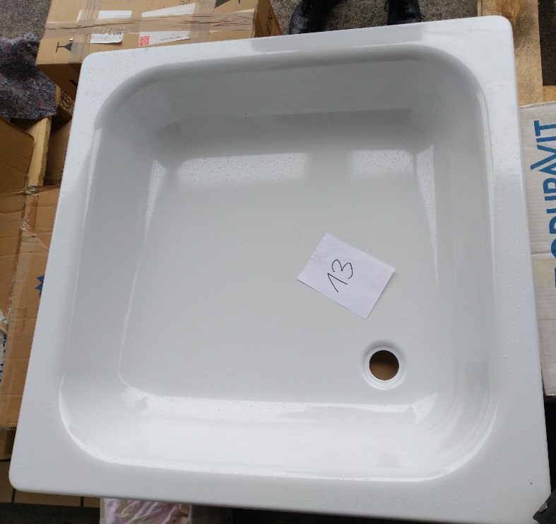 Blech Duschtasse 80 x 80