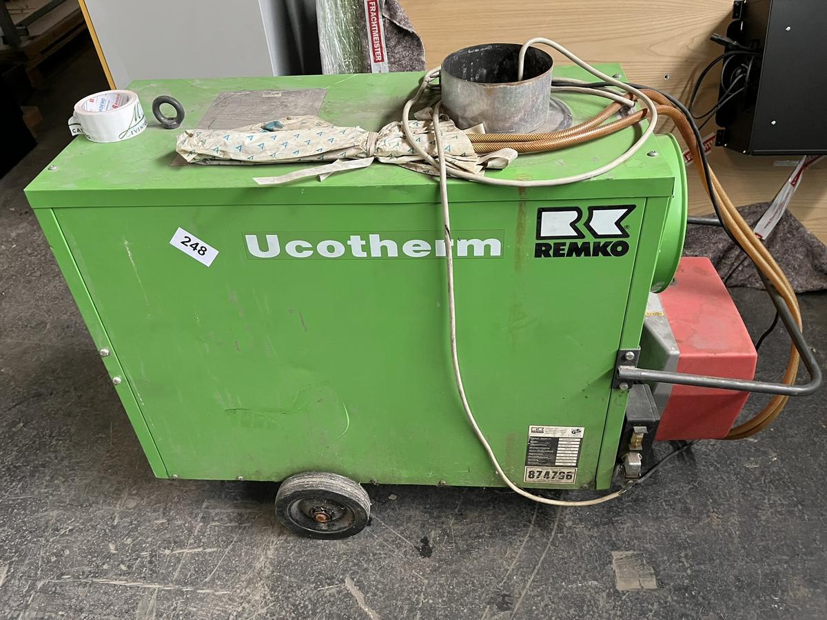 UCOTHERM Gasheizkanone REMKO CLA 40 1600m3/h