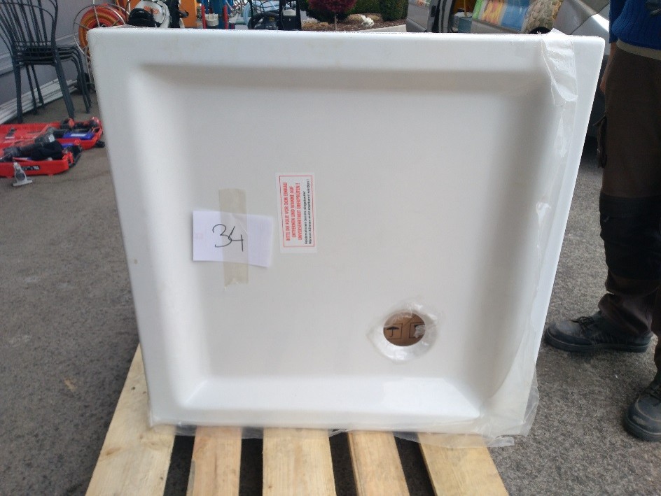 VITRA Concept Duschtasse Polyestr