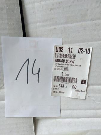 ABU Waschtrog, NEU, 610 mm breit, R1 1/2Zoll, Ablaufventil weiß ABU Waschtrog, NEU, 610 mm breit, R1 1/2Zoll, Ablaufventil weiß
