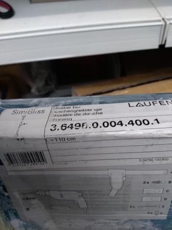 LAUFEN Brausestange, 110 cm, NEU LAUFEN Brausestange, 110 cm, NEU