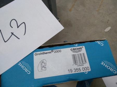 GROHE Grohterm 2000 Sichtteil GROHE Grohterm 2000 Sichtteil