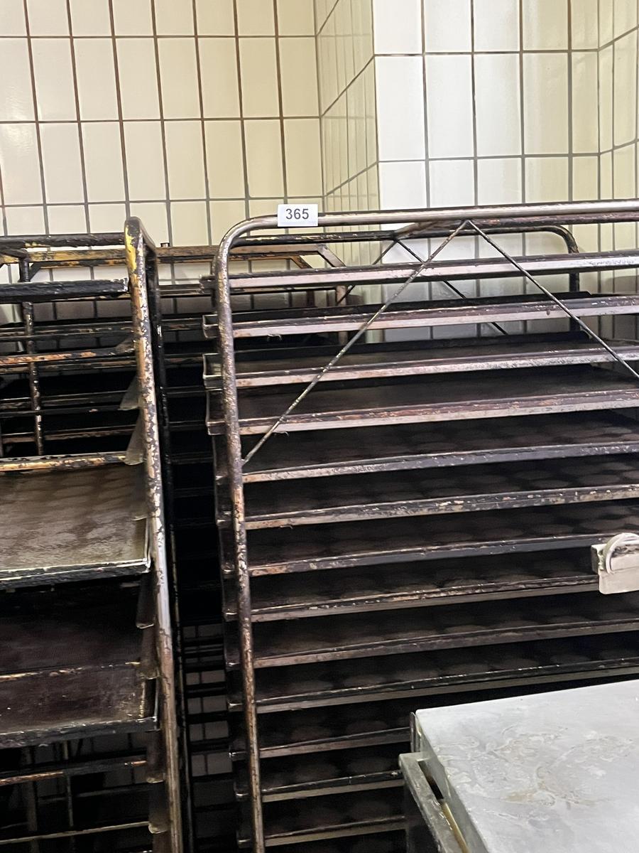 6 Stück REVENT Stikkenofen Einschubwagen