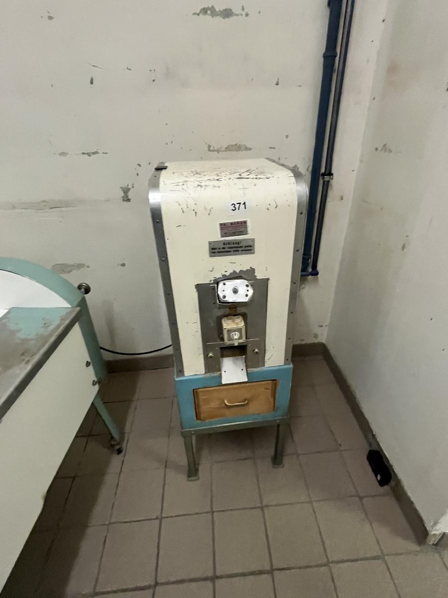 Handschuh Semmelschneidmaschine