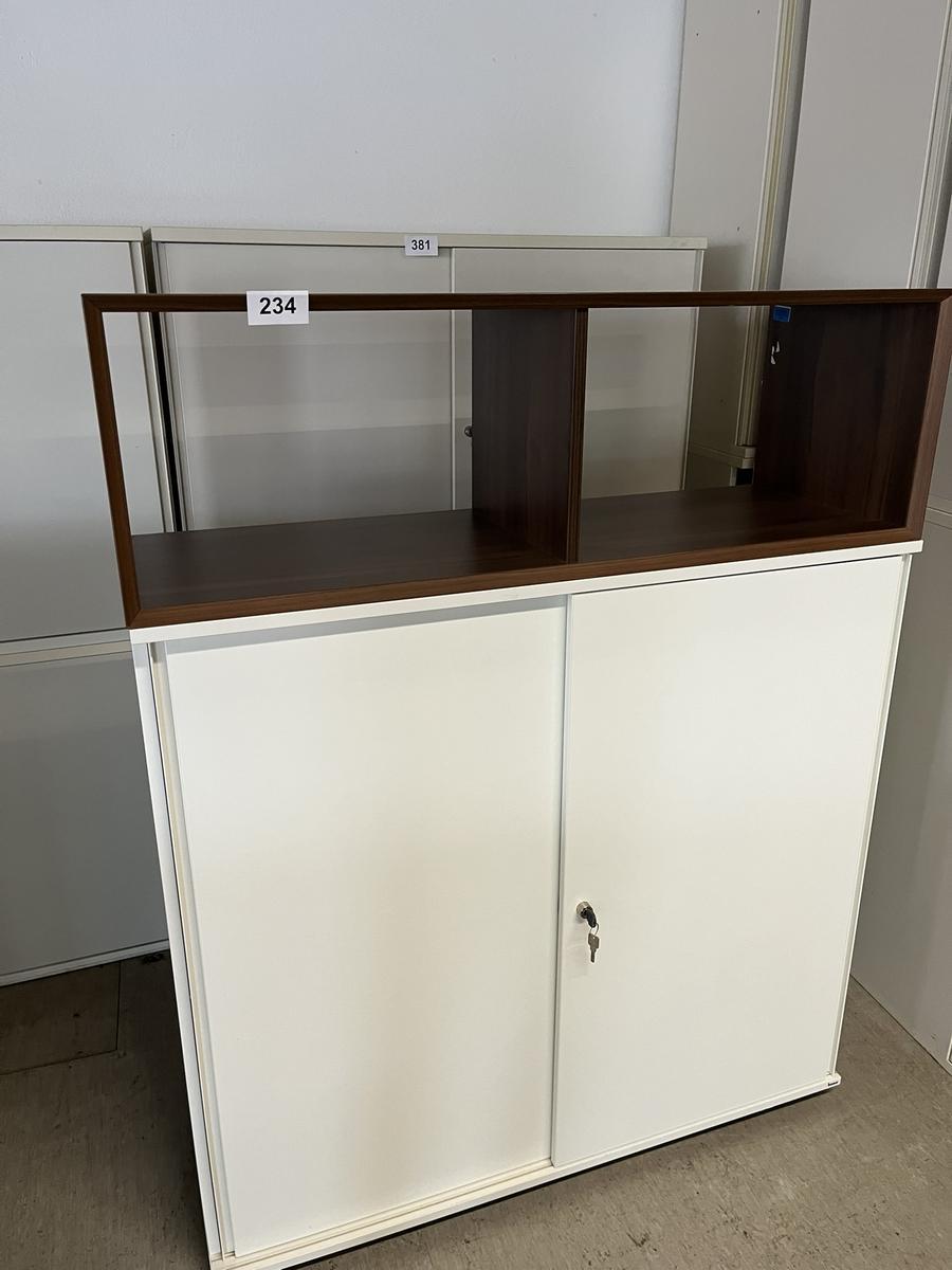 AKtenschrankmodul mit Aufsatz ca. 160/150 cm