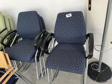 5 Stück Besprechungsstühle 5 Stück Besprechungsstühle