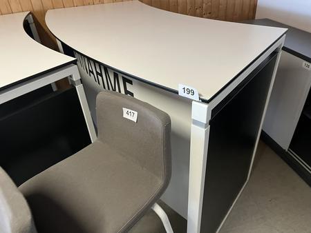 Verkaufs-,Empfangspult ca. 195/80 cm Verkaufs-,Empfangspult ca. 195/80 cm