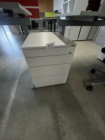 Rollcontainer ca. 55/60 cm mit Auszugsladen versperrbar Rollcontainer ca. 55/60 cm mit Auszugsladen versperrbar