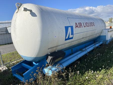 Tankaufbau beschriftet AIR LIQIUDE - ohne Chassis Tankaufbau beschriftet AIR LIQIUDE - ohne Chassis