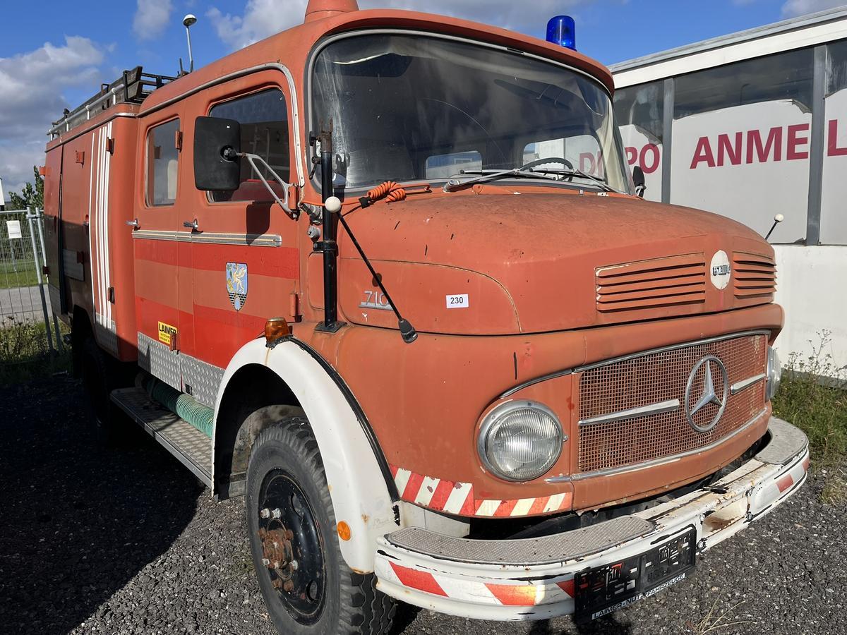 Oldtimer Feuerwehrfahrzeug Mercedes 710 Rosenbaueraufbau, BJ 1969, Diesel, 100 PS?d=2025-12-06 05:53:12