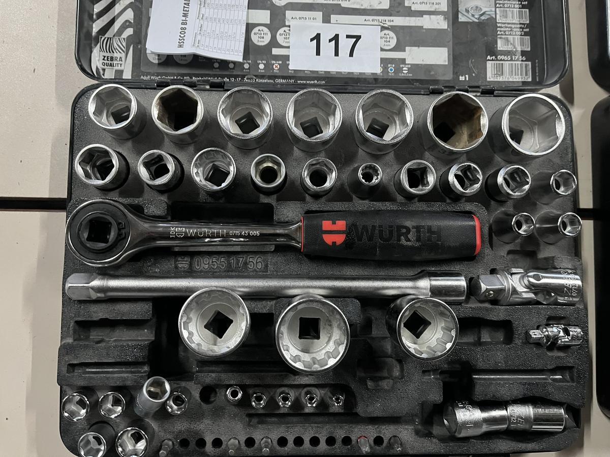 WÜRTH Nussensatz in Kassette