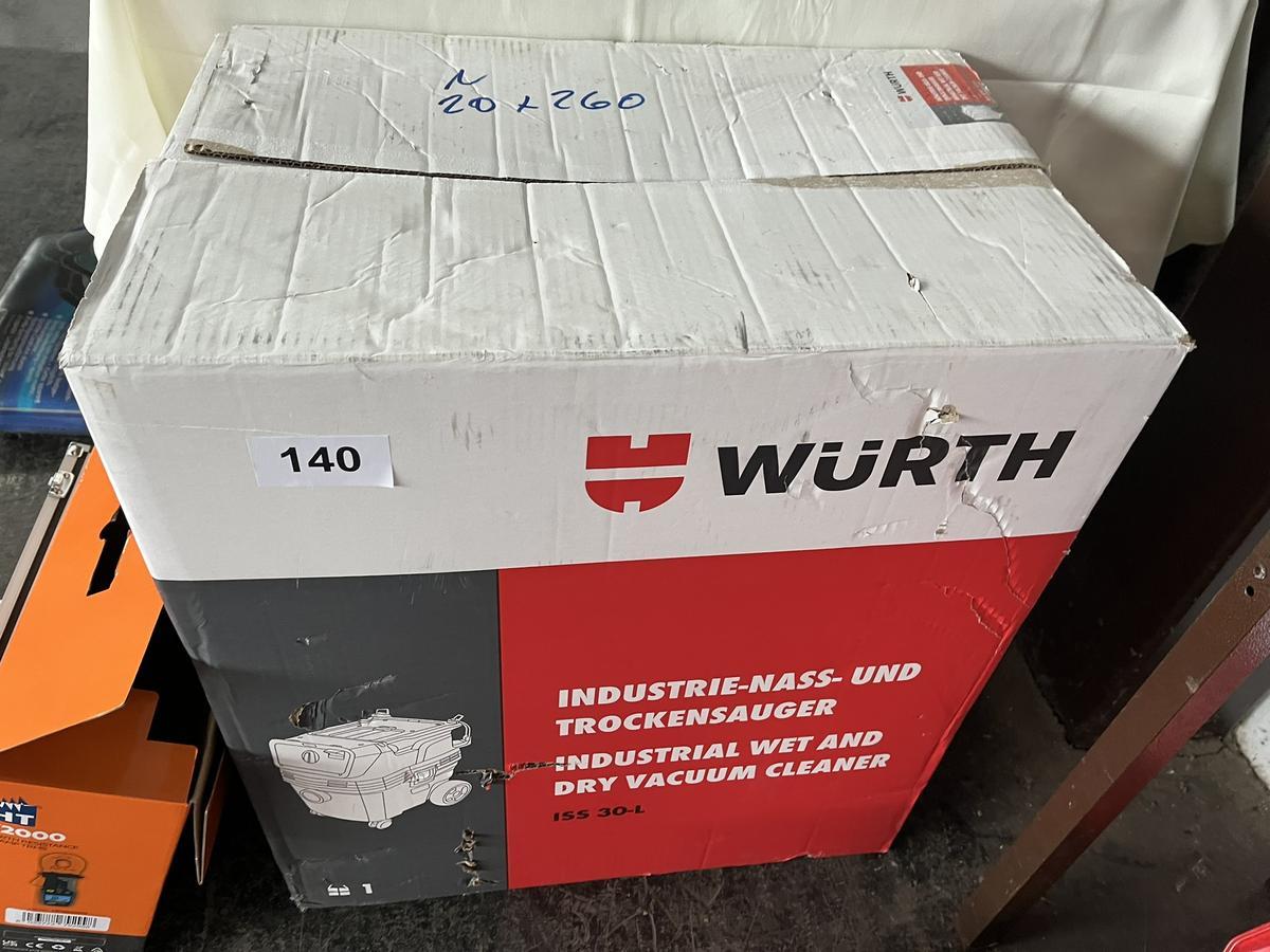 WÜRTH Nass-,Trockensauger fabriksneu im Karton ISS 30 L