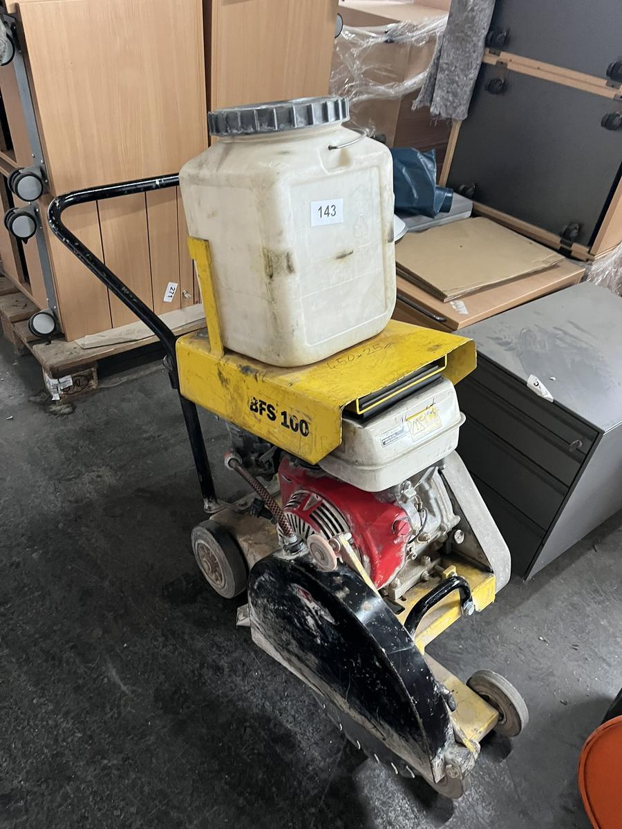 WACKER Fugenschneidmaschine BFS 100 für 450 Sägeblatt