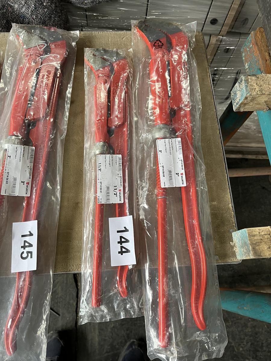 2 Stück WÜRTH Rohrzangen