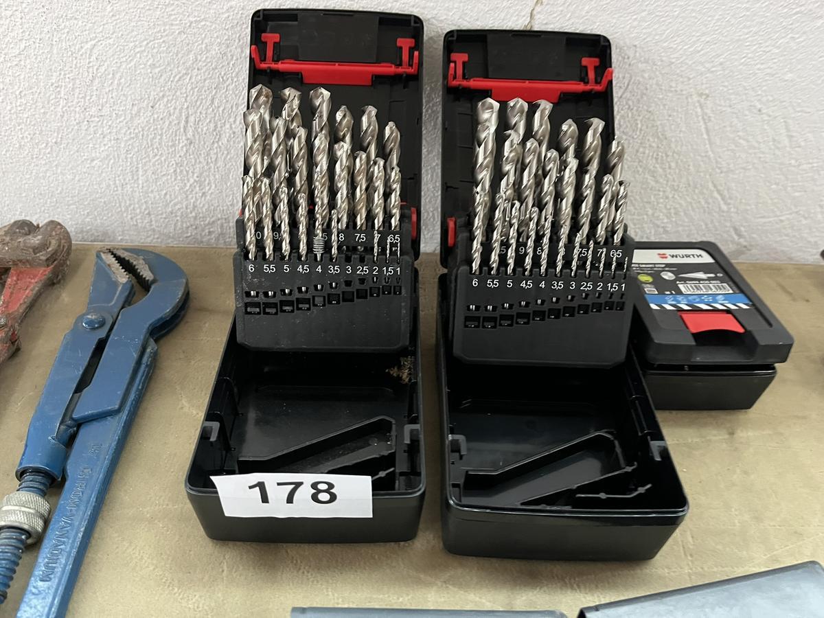 2 Kassetten mit WÜRTH Spiralbohrern neu?d=2025-12-06 07:03:12