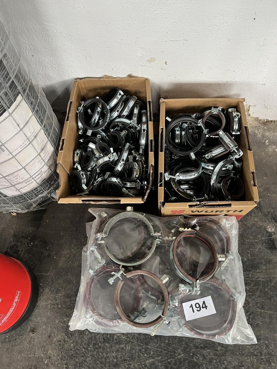 WÜRTH Rohrschellen in verschiedenen Dimensionen