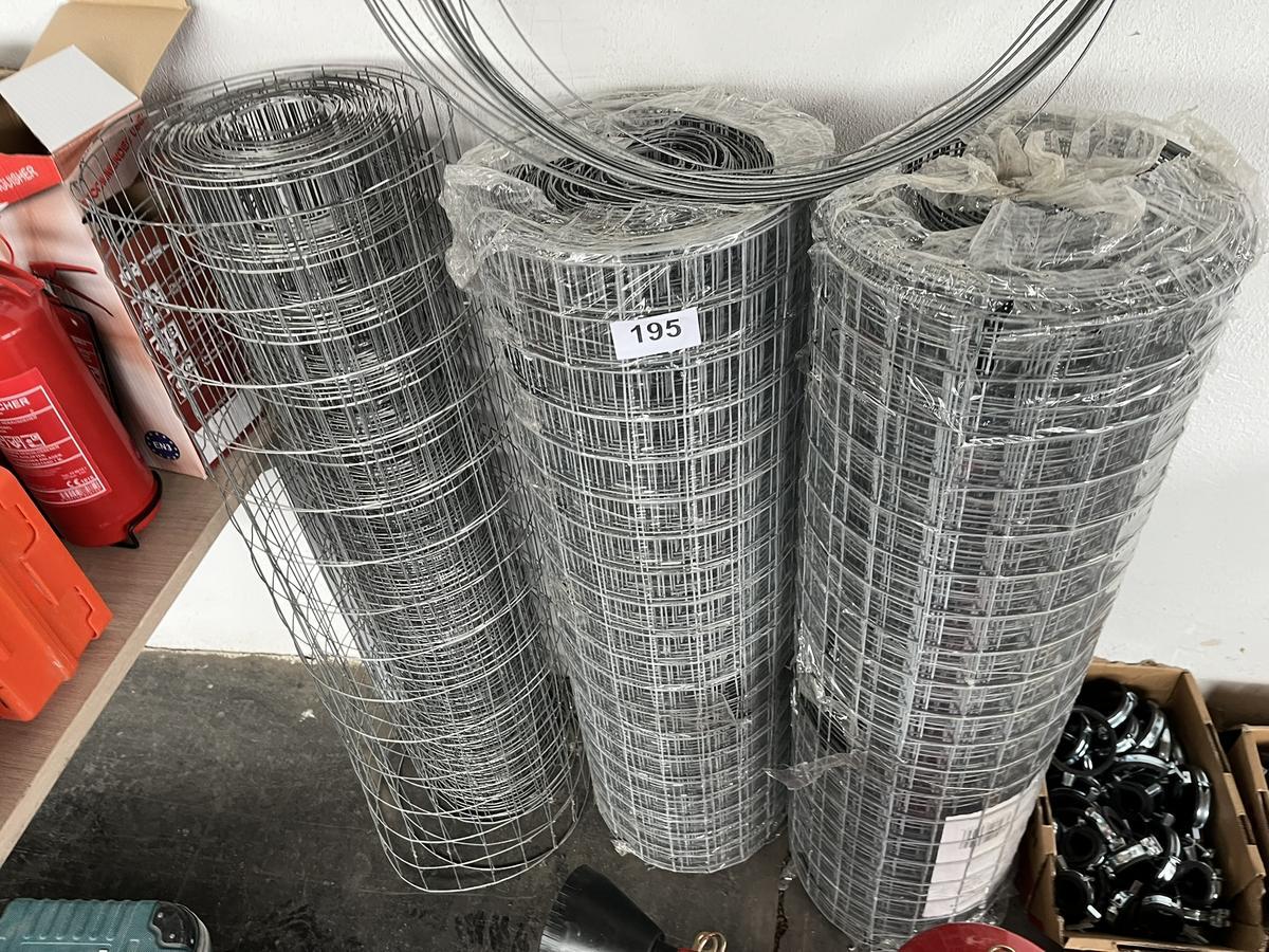 3 Rollen Zaungeflecht ca. 100 cm  2 Rollen mit 25 m - angefangene Rolle?d=2025-12-06 06:59:27