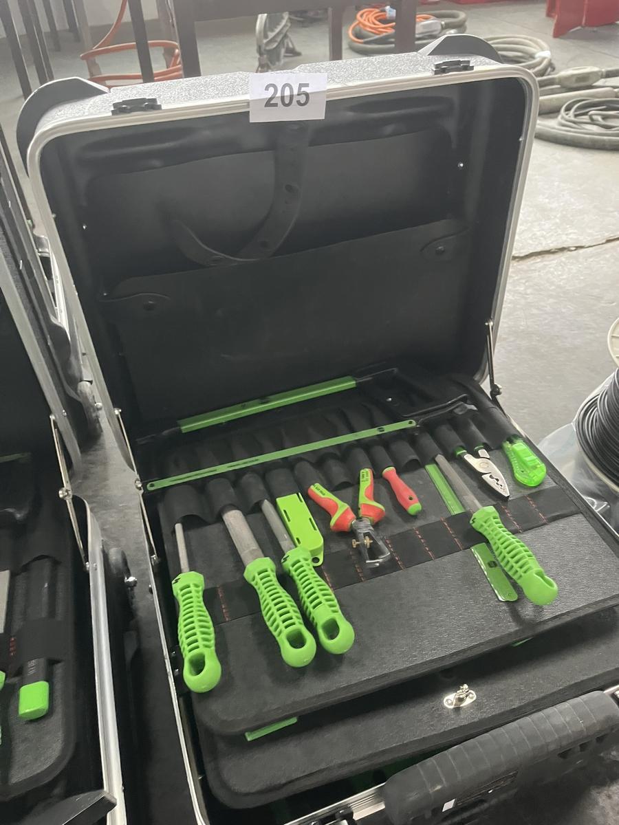 RECA Rollen-,Werkzeugkoffer bestückt mit Handwerkzeugen