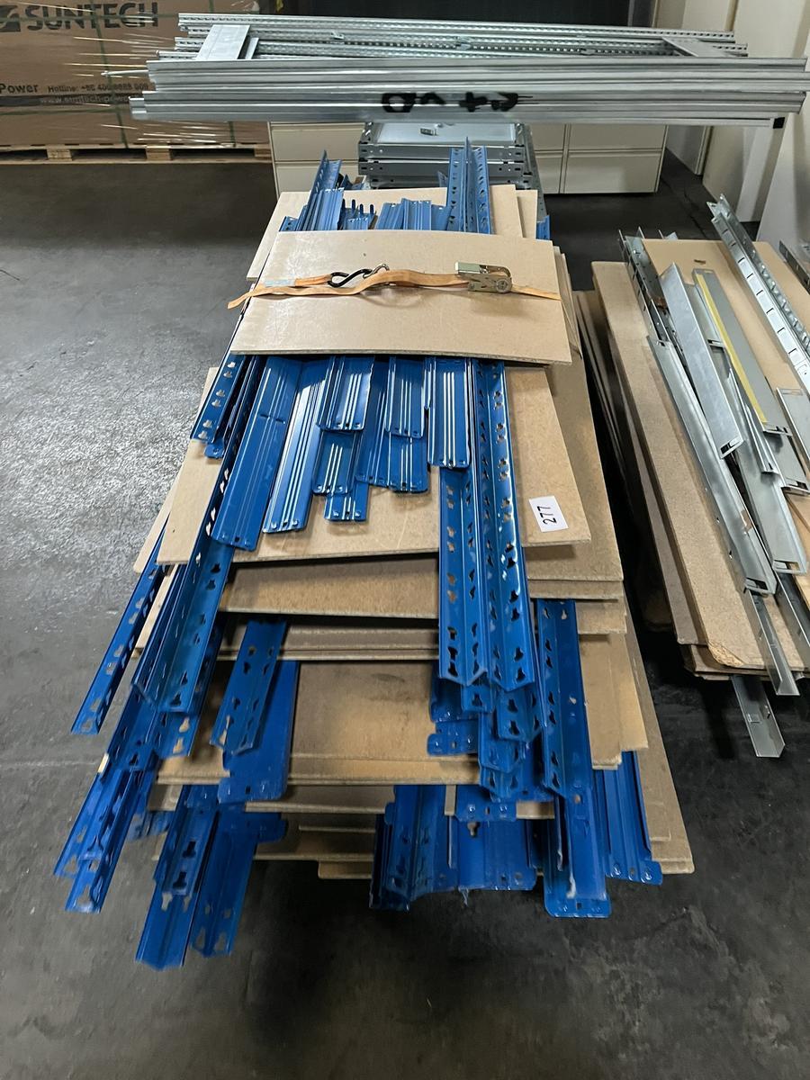 Schwerlastregal, blau, 6.5 lfm x 60cm x 185cm und 3.5 lfm x 50cm x 180cm?d=2025-12-06 05:57:12