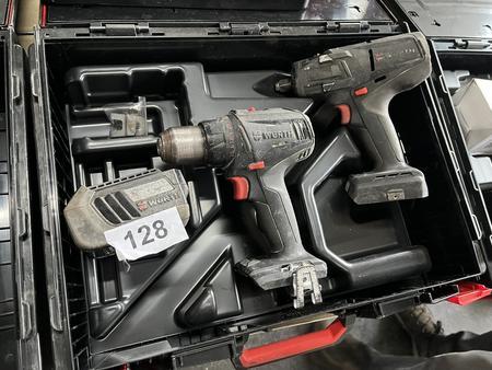 WRTH Akkuschrauber in Kassette mit Akku plus Wrth Schlagschrauber