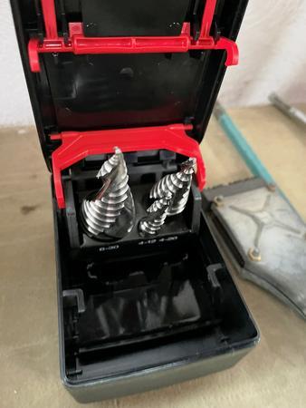 3 teiliges Kegelbohrerset WRTH in Kassette