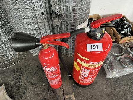 2 Stck Feuerlscher