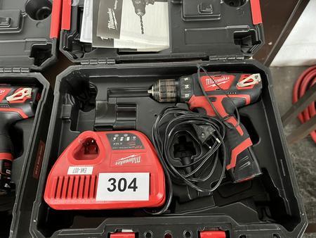 Milwaukee Akku-,Bohrschrauber M 12 BDD 202 C im Koffer
