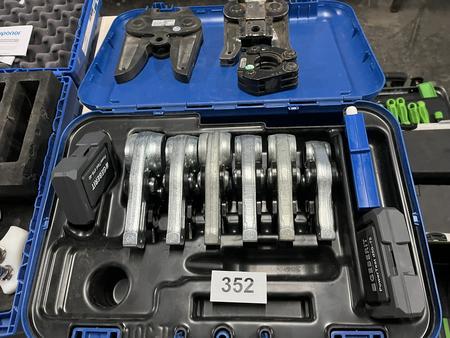 9 Stck GEBERIT MAPLA 26-50 in Kassette