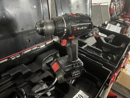 WRTH Akku Bohrschrauber ABS 18 mit Ladegert/Akku im Koffer