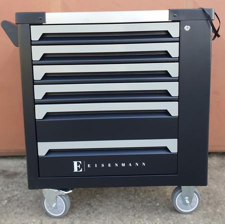 Werkzeugwagen, befüllt, 292-teilig, ca. 840 × 455 × 880 mm (B/T/H) Werkzeugwagen, befüllt, 292-teilig, ca. 840 × 455 × 880 mm (B/T/H)