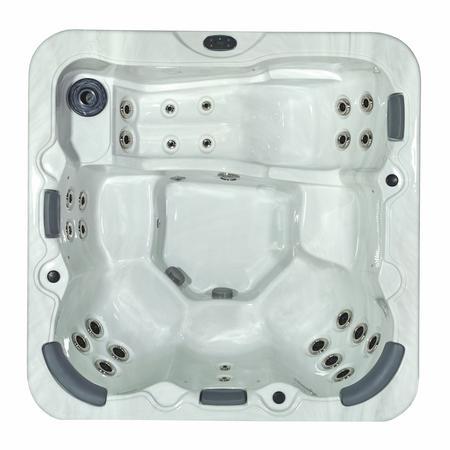 Whirlpool ViskanSpa Modell Lrk, 210x210cm, Wannenfarbe Mystic, Auenfarbe schwarz, Original verpackte Neuware