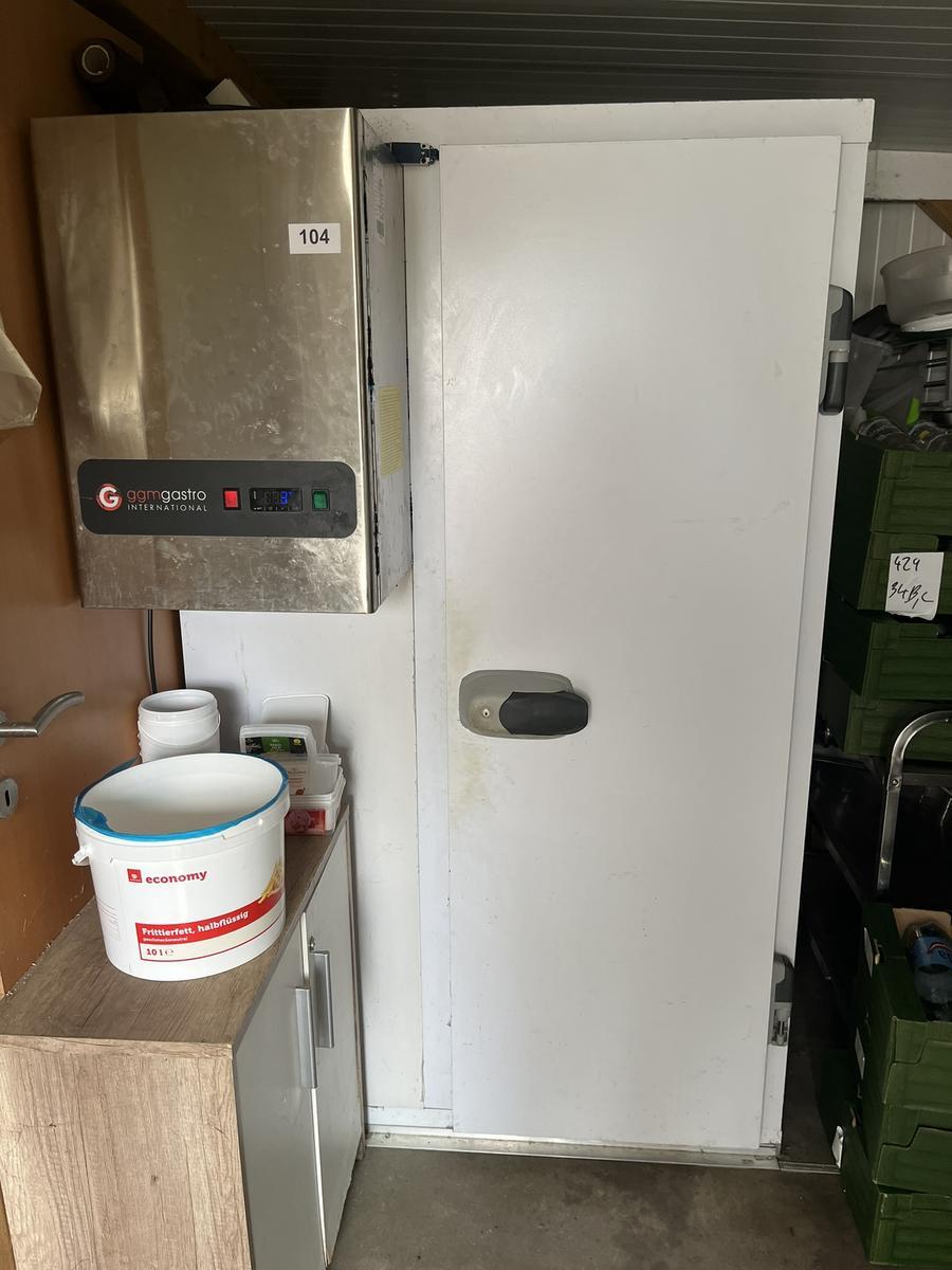 GGM Kühlzelle mit Verdampfer/Aggregat Frischdienst inkl.Regale ca.140/120/200 cm mit Boden Stecksystem?d=2025-12-06 06:59:44