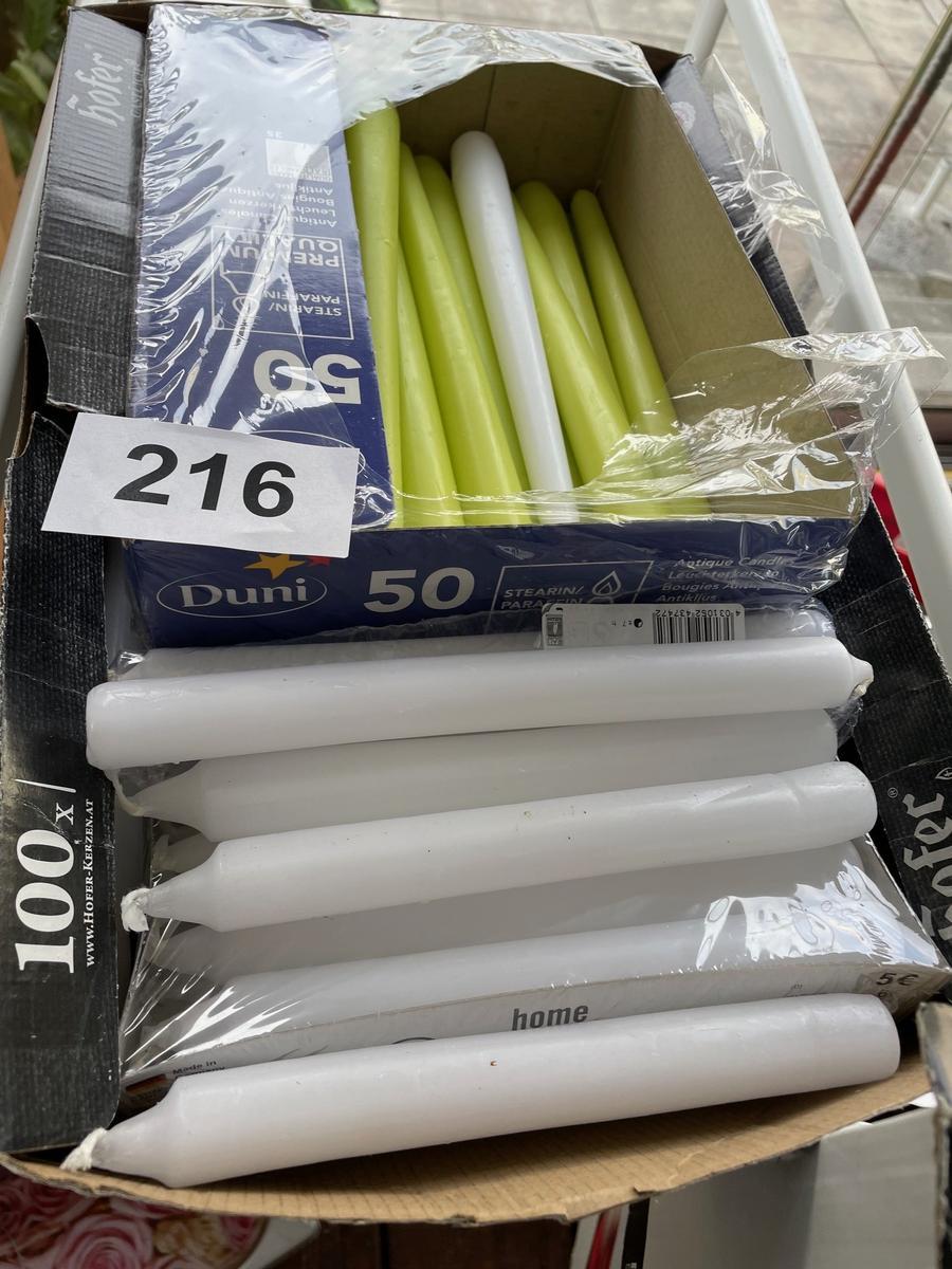 30 Stk. div. Kerzen grün/weiß?d=2025-12-06 06:59:47