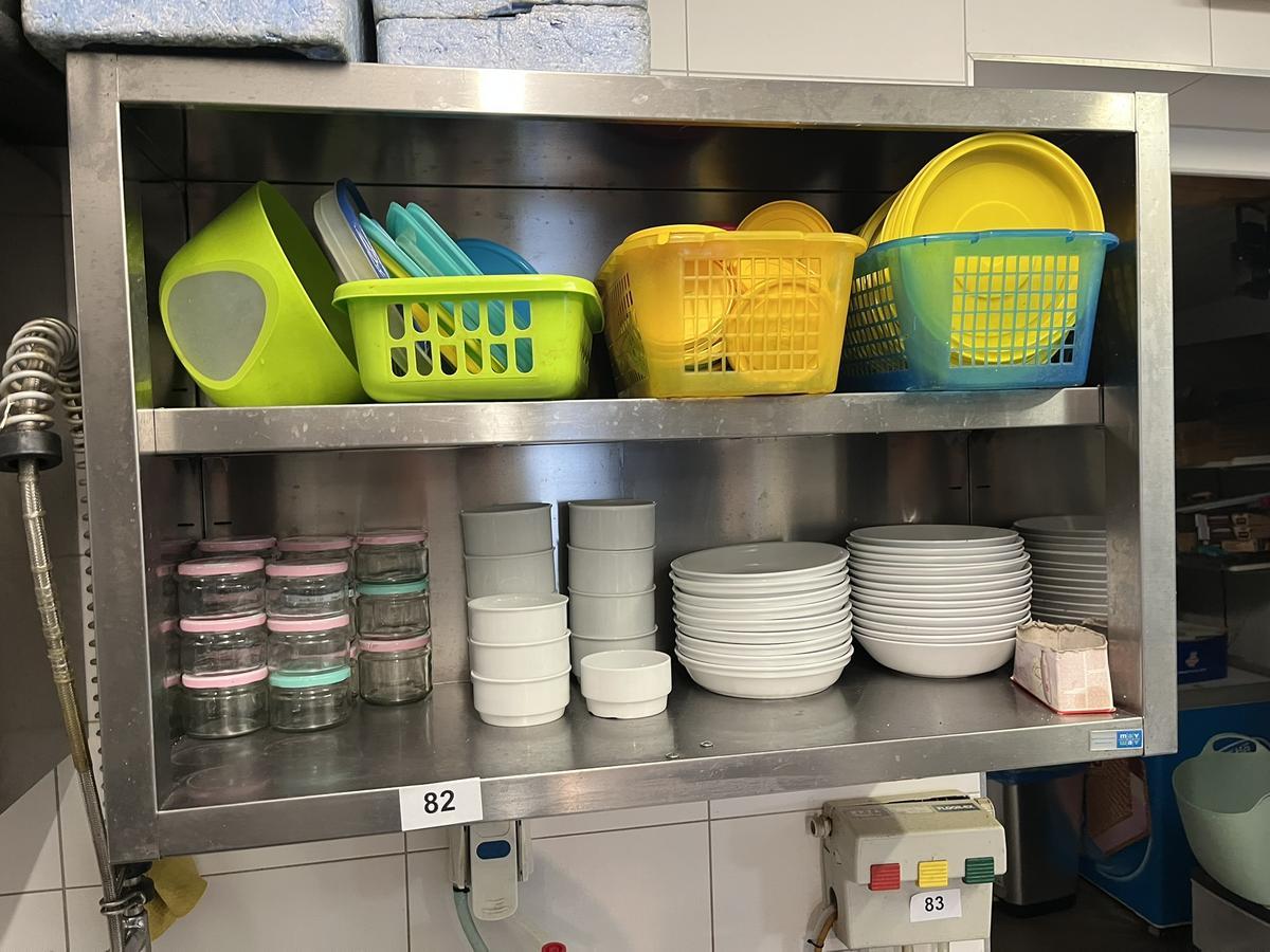 Edelstahl Hängeschrank ca. 100/60 cm