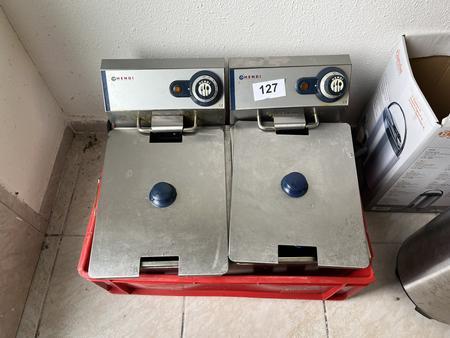 HENDI Doppelfritteuse 55/45 2 x 6 Liter HENDI Doppelfritteuse 55/45 2 x 6 Liter