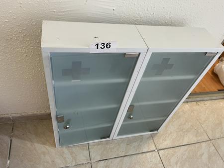 Medizinschrank ohne Inhalt 54/58/12 cm Medizinschrank ohne Inhalt 54/58/12 cm