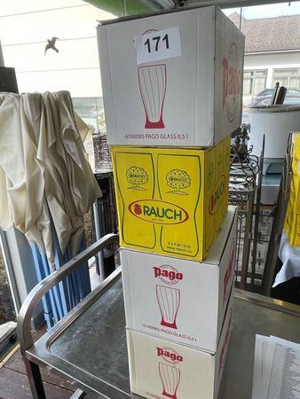 24 Stk. Limogläser, 0.5L 24 Stk. Limogläser, 0.5L