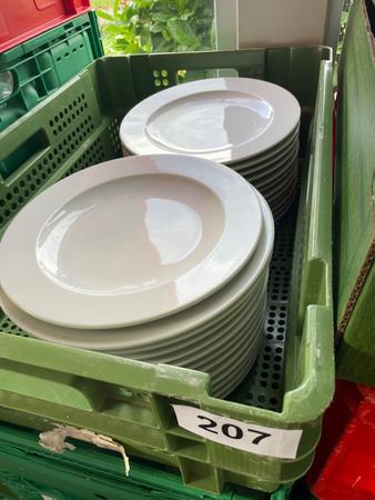 25 Stk. Fleischteller, rund, DM 25cm 25 Stk. Fleischteller, rund, DM 25cm