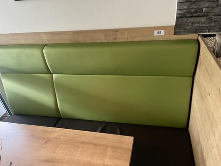 Bankmodul mit Lederbezug ca. 125/80/120 cm Bankmodul mit Lederbezug ca. 125/80/120 cm