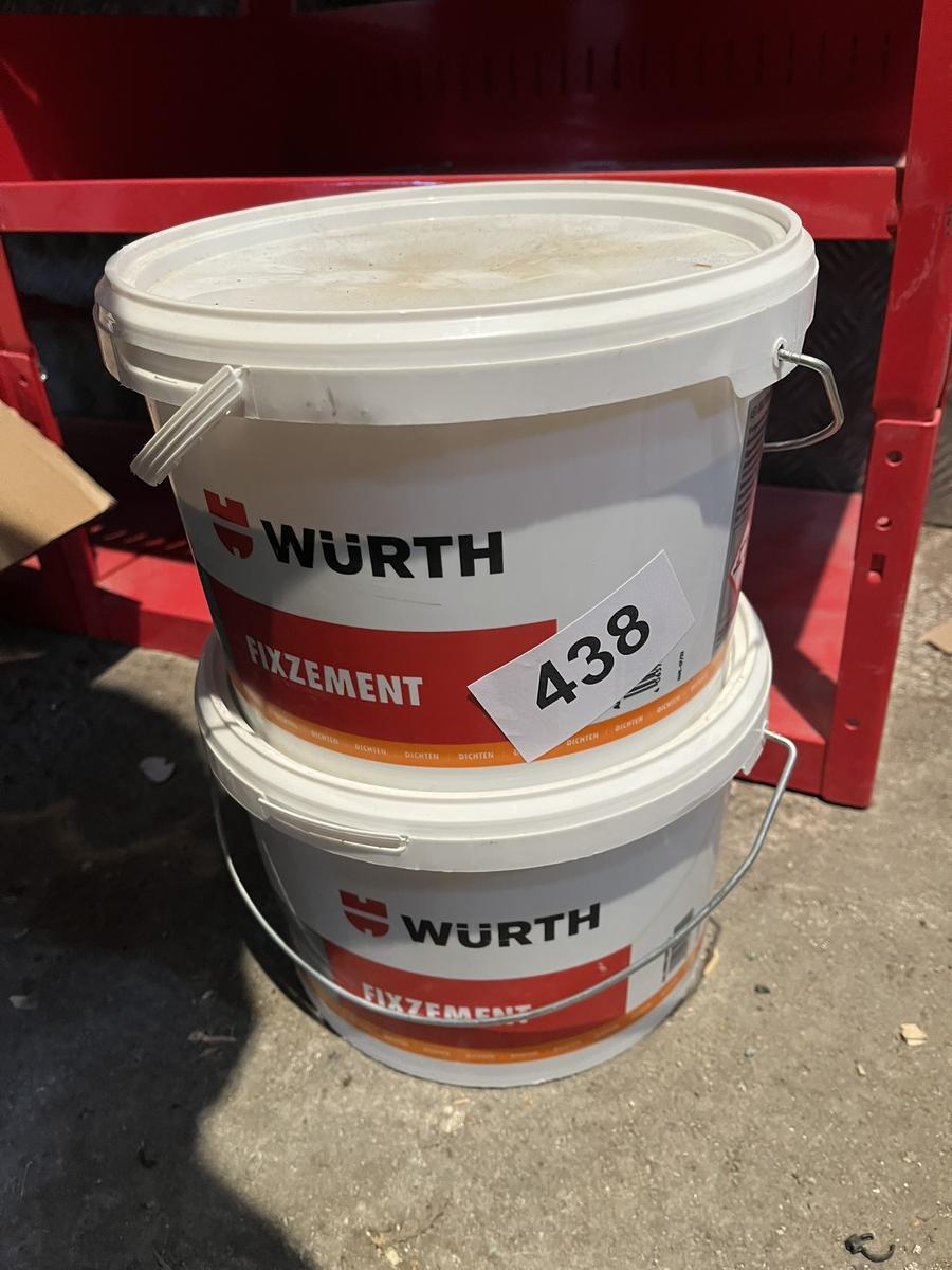 2 Kübel WÜRTH Fixzement?d=2025-12-06 07:01:31