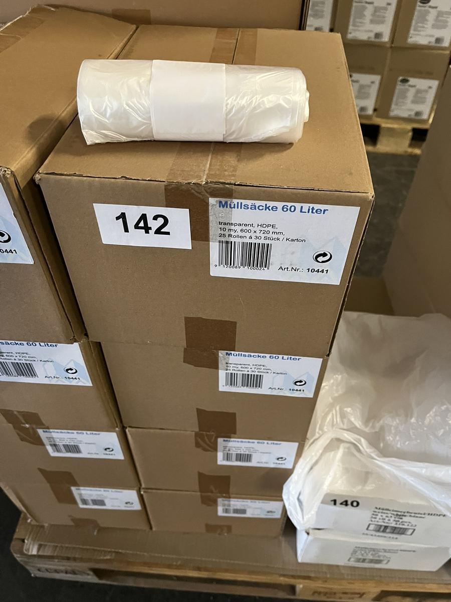 4 Karton zu 25 Rollen à 30 Stk. Müllsäcke, weiß, 60L?d=2025-12-06 05:49:20