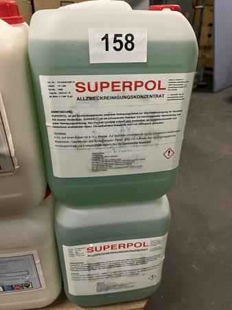 2 Kanister Superpol Allzweckreiniger Konzentrat,  10L